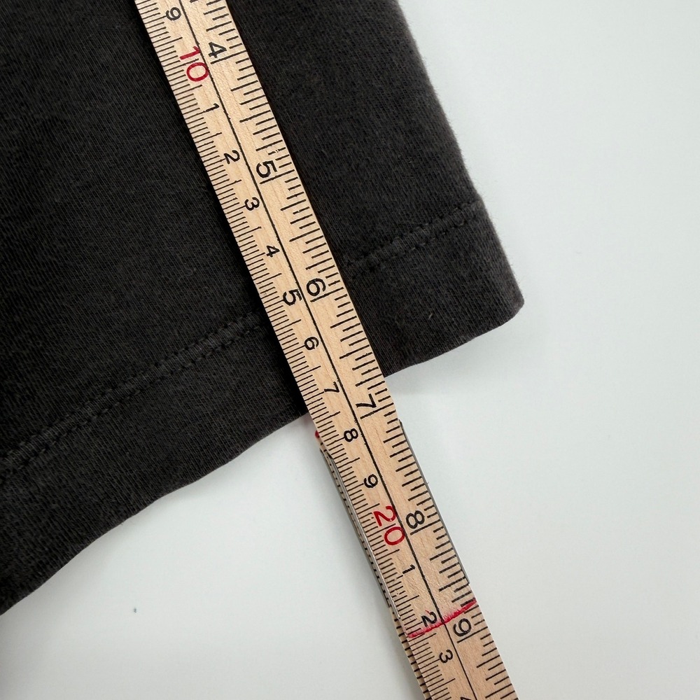 Fear of God Essentials 77 Football Tee Washed Charcoal Grey Cropped Size M - Picture 12 of 13